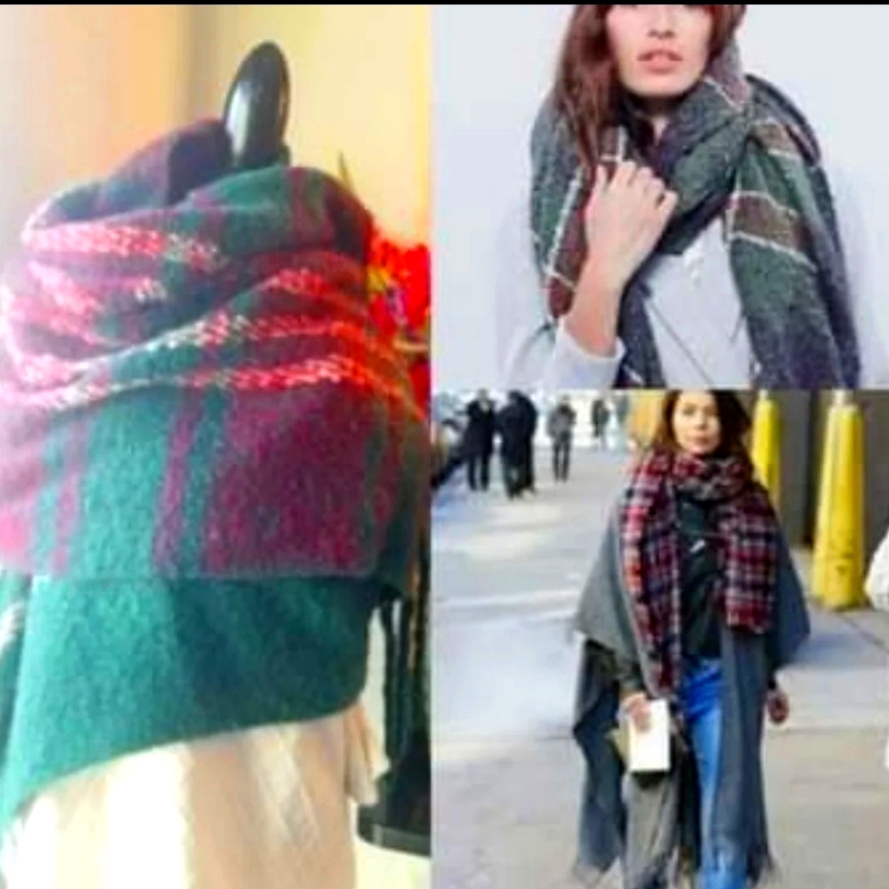Free People Oversized Winter Scarf